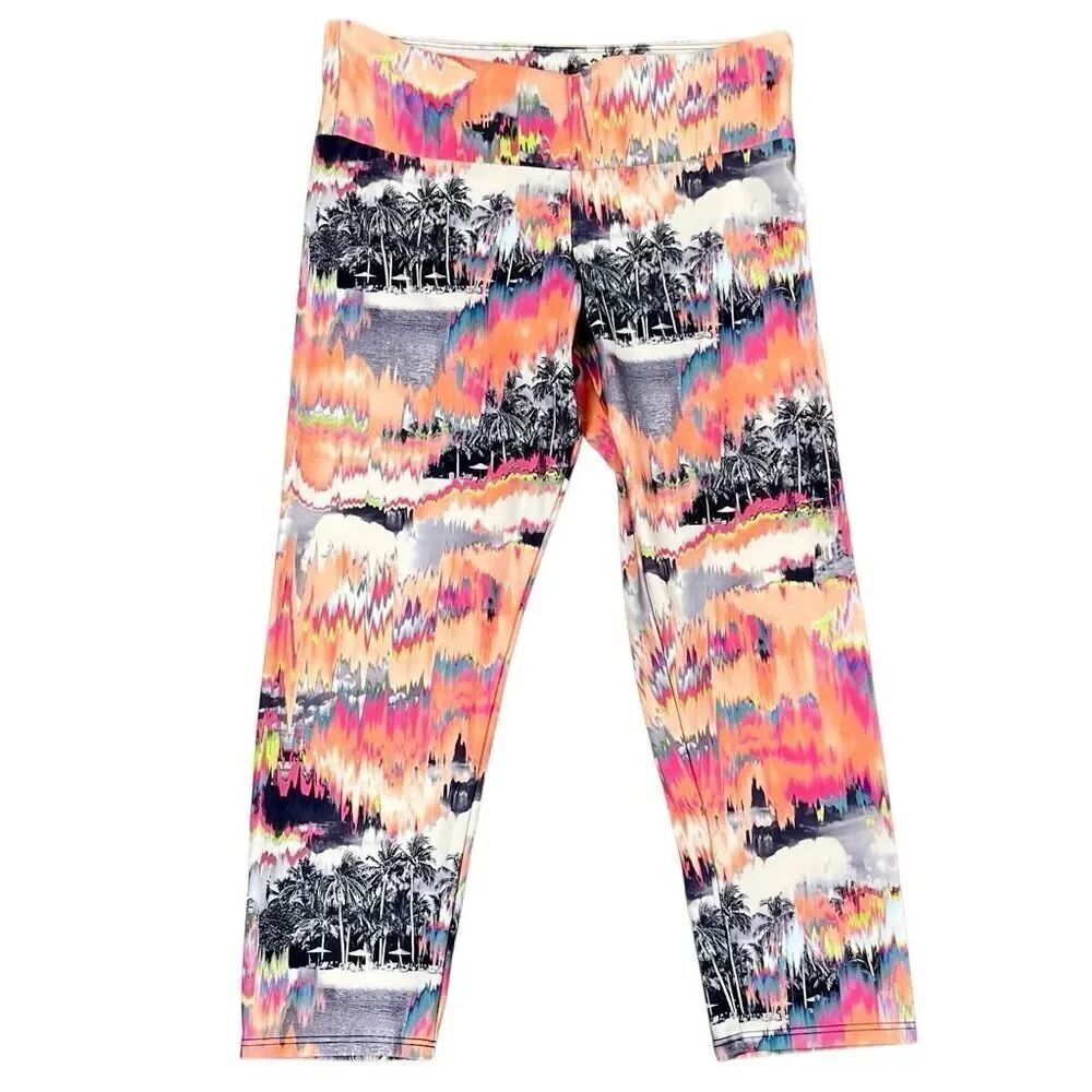 Onzie Hot Yoga Palm Sunset Leggings XS